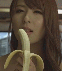 GIF banana japanese
