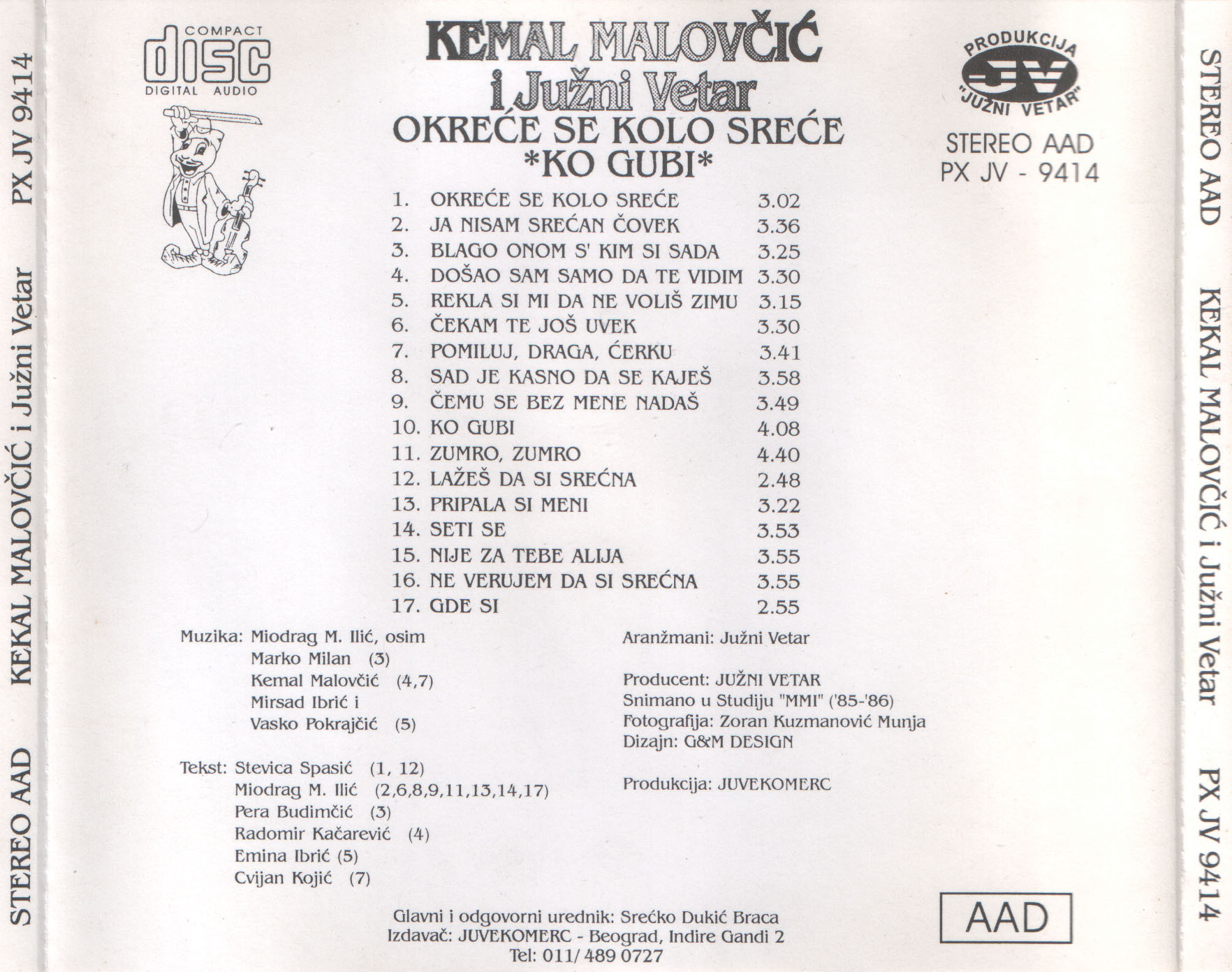 Kemal Malovcic 1994 Zadnja
