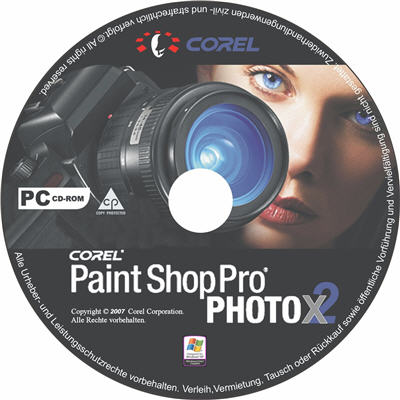 Paint Shop Pro Photo X 2 CD