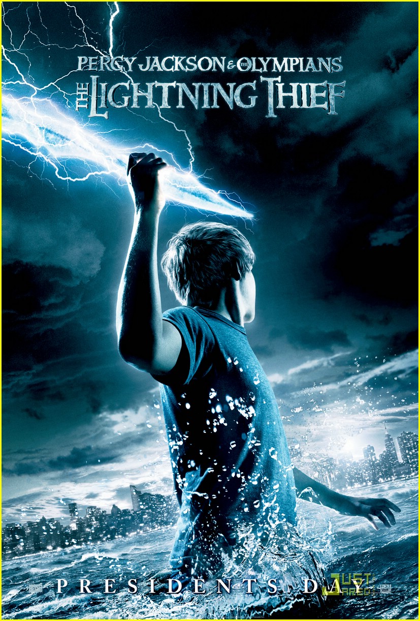percy jackson lightning poster 01