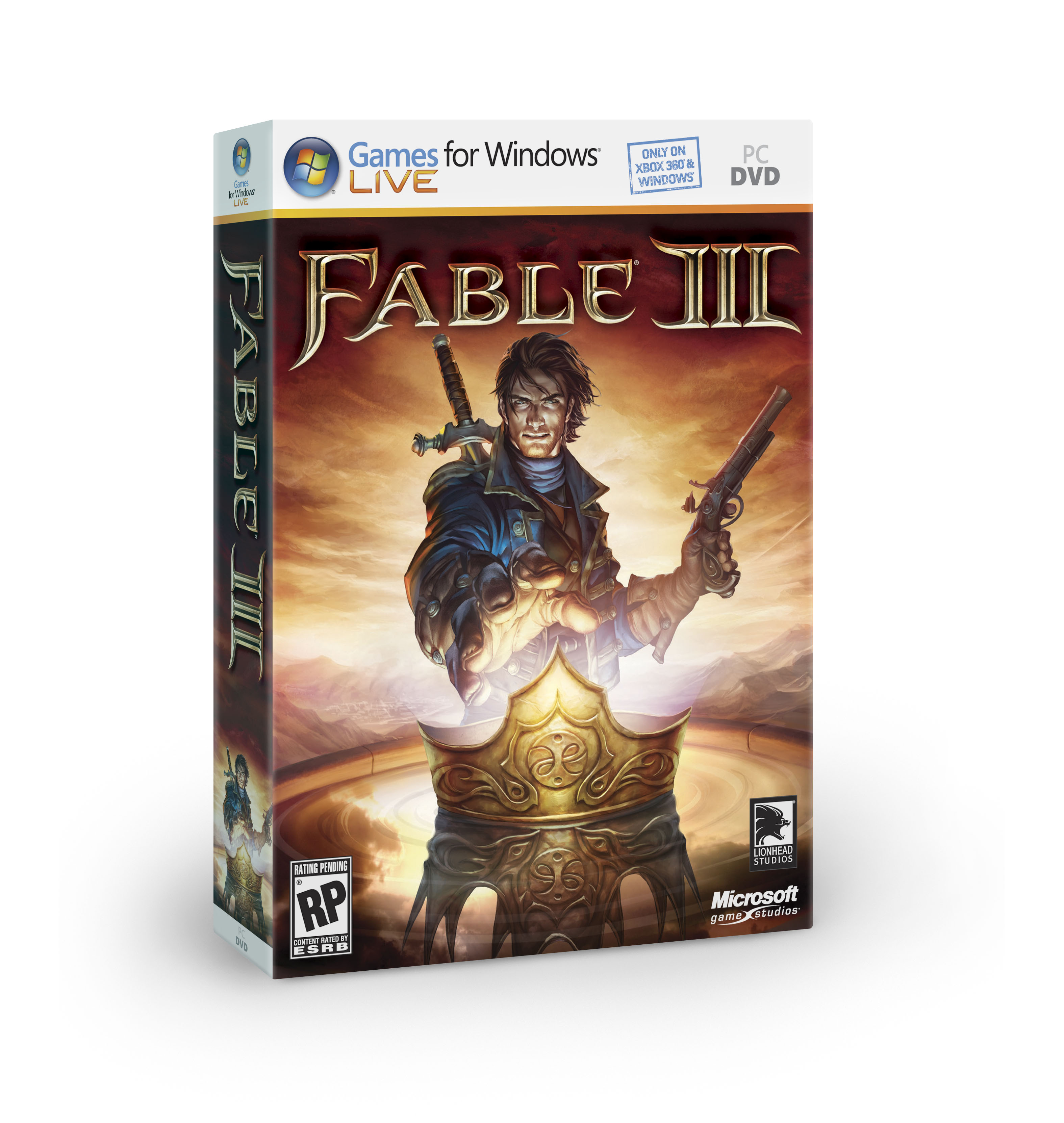 Fable 3 PC SE 3 D Box Shot
