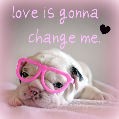 love is gonna change me